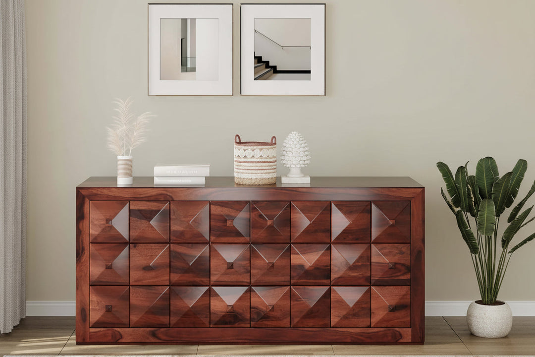 Trung Solid Wood Chest of Drawers