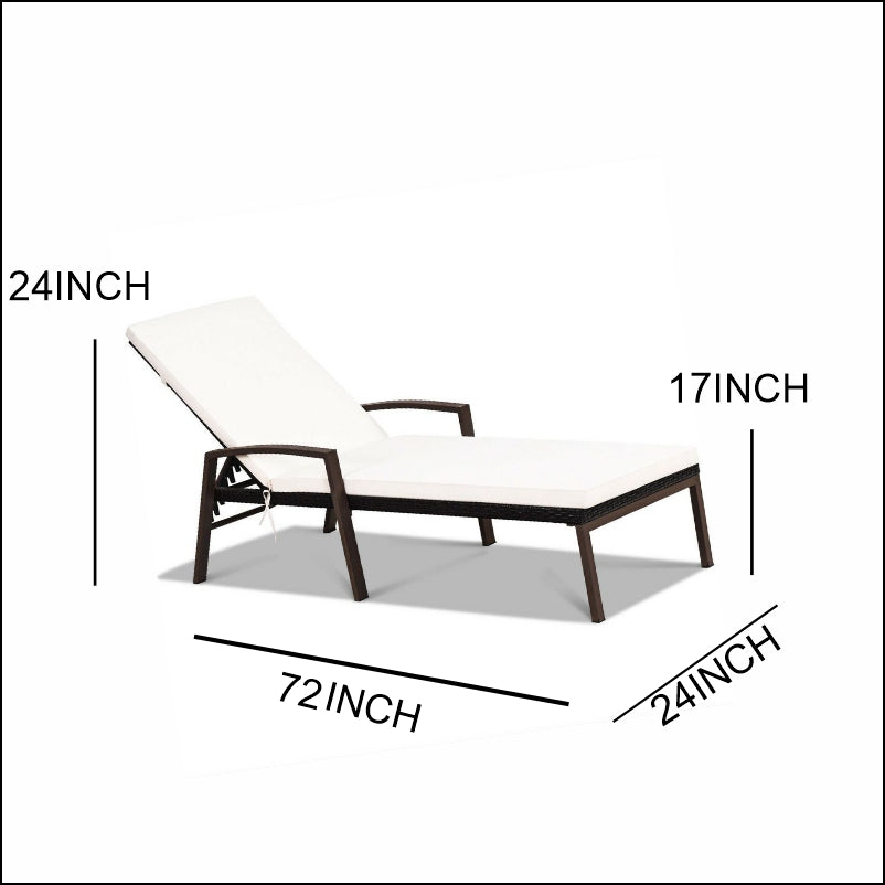 Bloom Outdoor Swimming Poolside Lounger Set of 2  (Black)