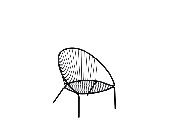 Oli Outdoor Garden Balcony Sofa Set 2 Seater, 2 Single seater and 1 Center Table Set (Black + Cream)