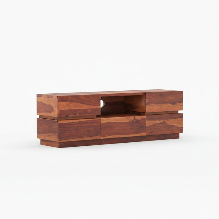 Valeria Sheesham Wood Tv Unit for Living Room