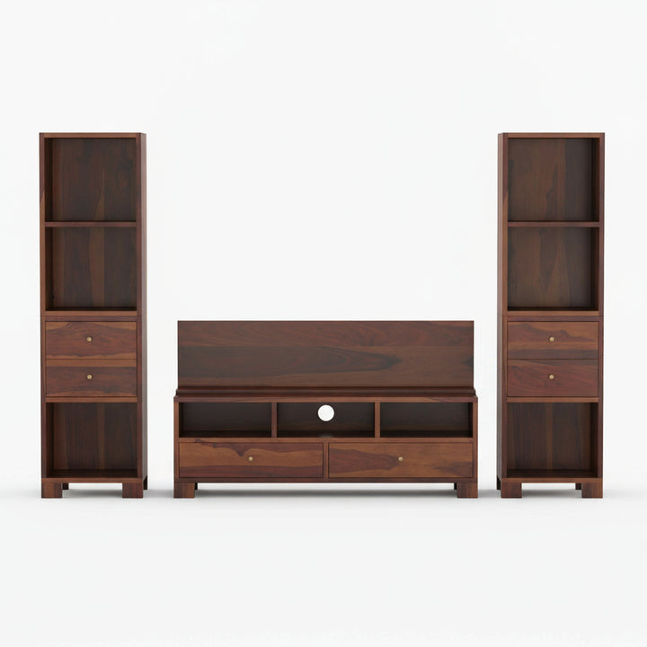 Victoria Sheesham Wood large TV unit for Living Room