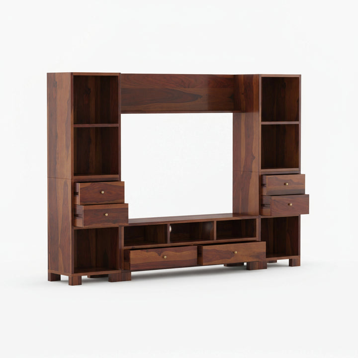 Victoria Sheesham Wood large TV unit for Living Room