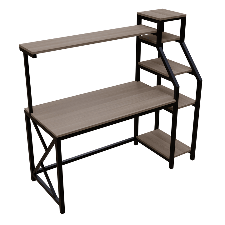 Rio Study Table with Verticle Storage | Computer Table | Study Table for Home