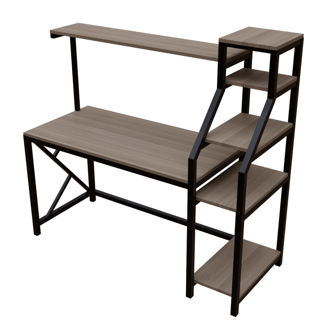 Rio Study Table with Verticle Storage | Computer Table | Study Table for Home