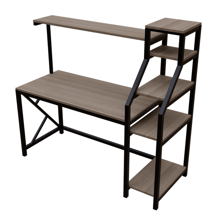 Rio Study Table with Verticle Storage | Computer Table | Study Table for Home