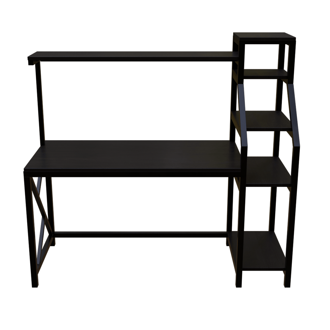 Rio Study Table with Verticle Storage | Computer Table | Study Table for Home