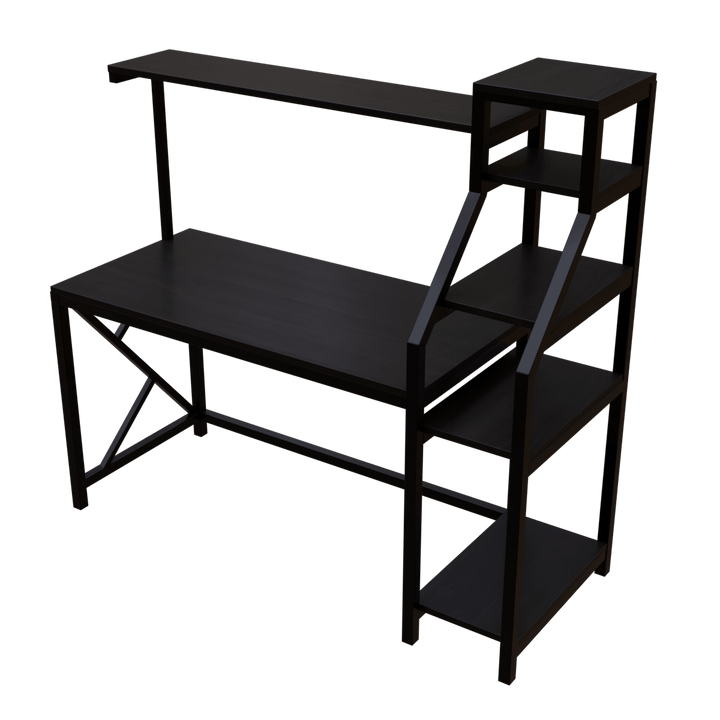 Rio Study Table with Verticle Storage | Computer Table | Study Table for Home