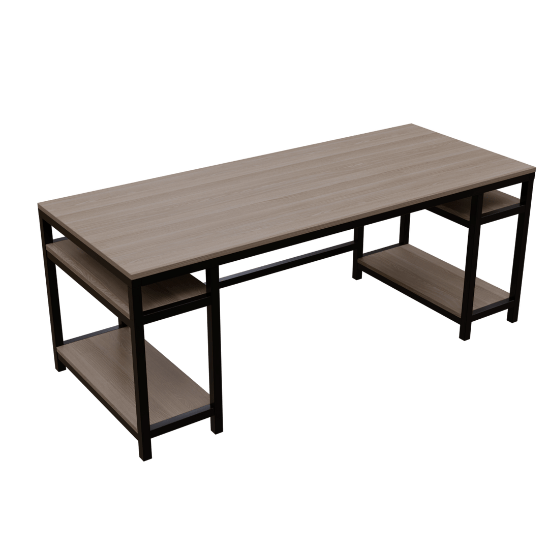 Edward Computer Table With Open Storage | Computer Table | Study Table for Home