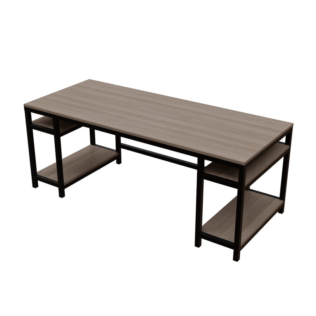 Edward Computer Table With Open Storage | Computer Table | Study Table for Home