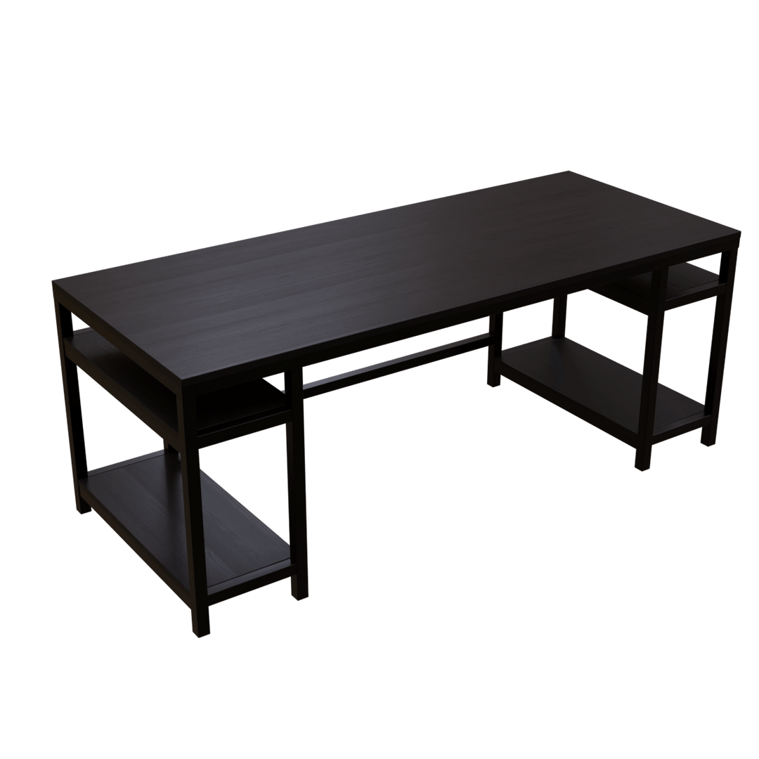 Edward Computer Table With Open Storage | Computer Table | Study Table for Home