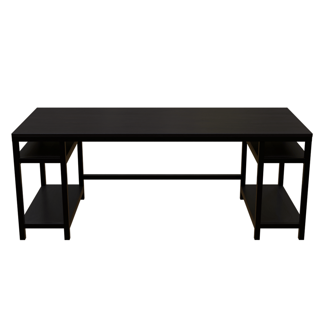 Edward Computer Table With Open Storage | Computer Table | Study Table for Home