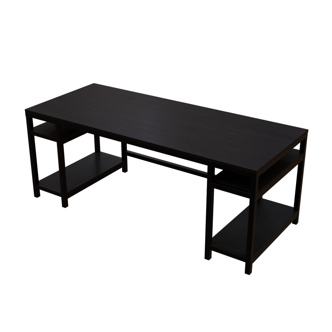 Edward Computer Table With Open Storage | Computer Table | Study Table for Home