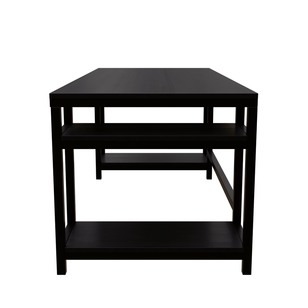 Edward Computer Table With Open Storage | Computer Table | Study Table for Home