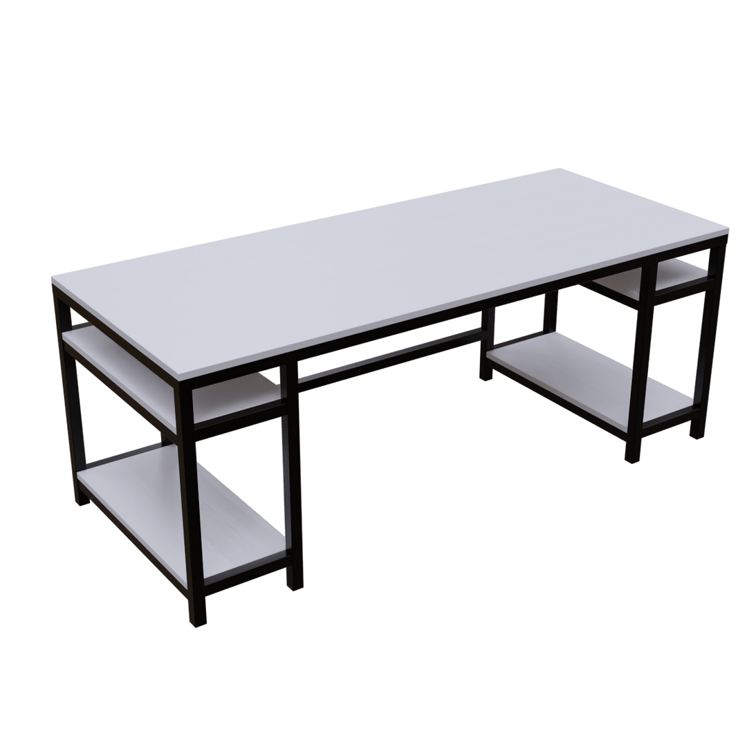 Edward Computer Table With Open Storage | Computer Table | Study Table for Home