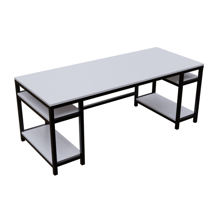 Edward Computer Table With Open Storage | Computer Table | Study Table for Home