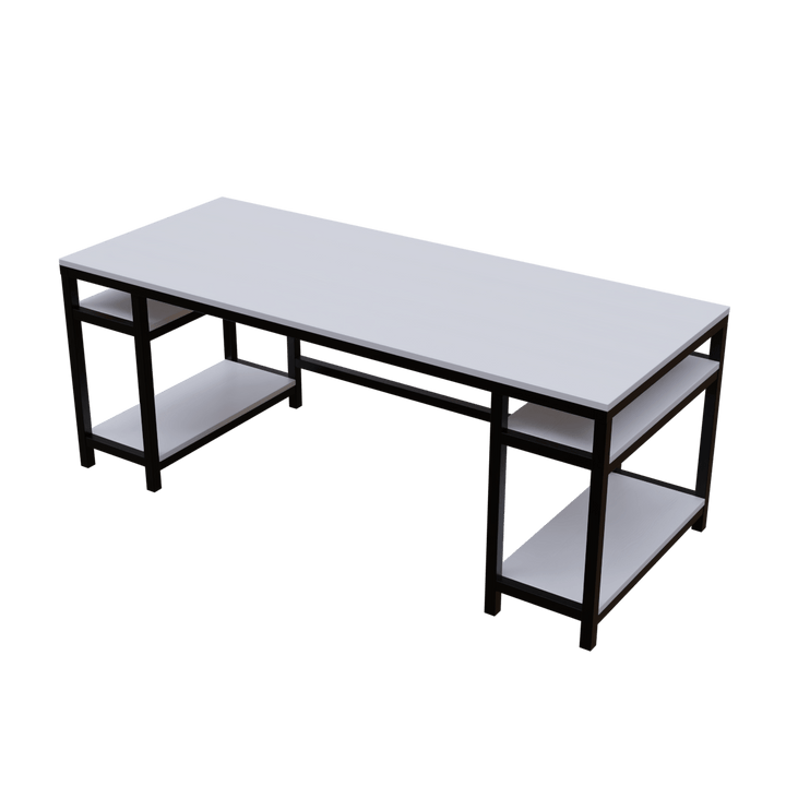 Edward Computer Table With Open Storage | Computer Table | Study Table for Home