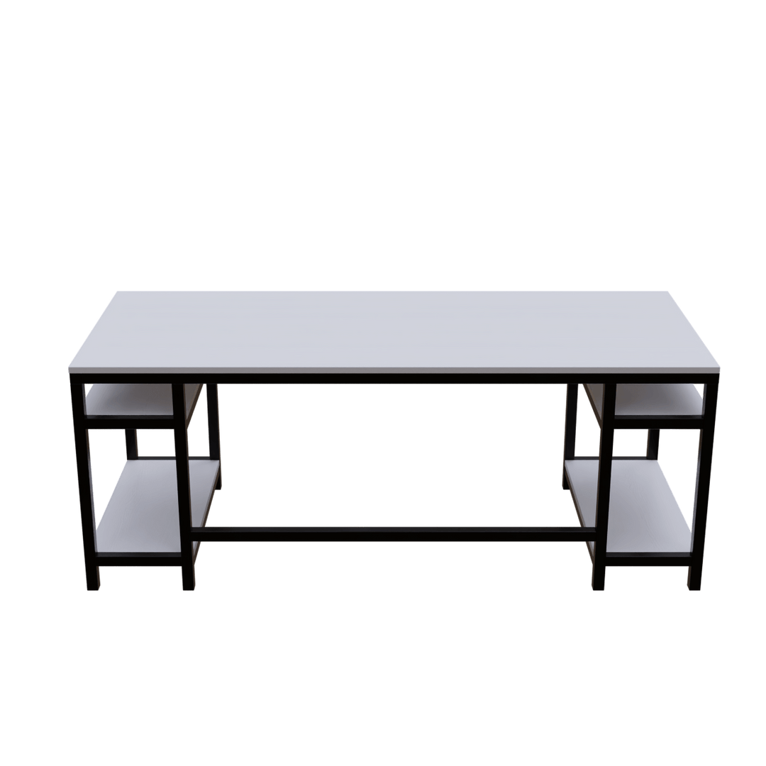 Edward Computer Table With Open Storage | Computer Table | Study Table for Home