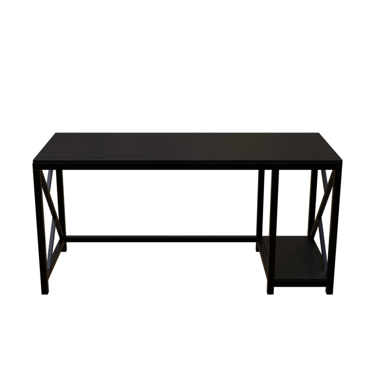 Patrick Computer Table With Open Storage | Computer Table | Study Table for Home