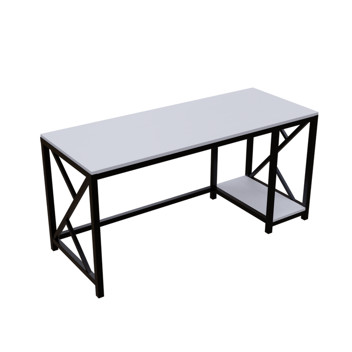 Patrick Computer Table With Open Storage | Computer Table | Study Table for Home