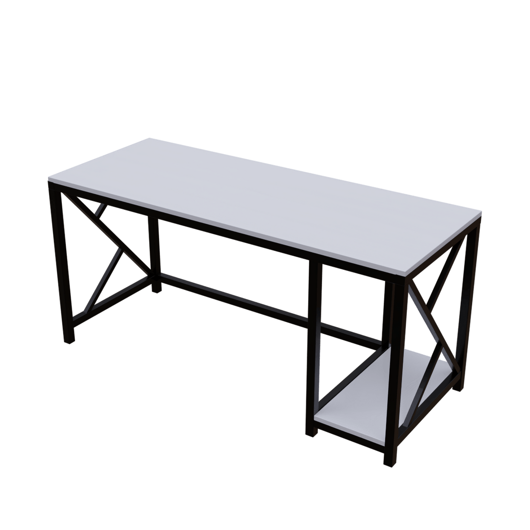 Patrick Computer Table With Open Storage | Computer Table | Study Table for Home