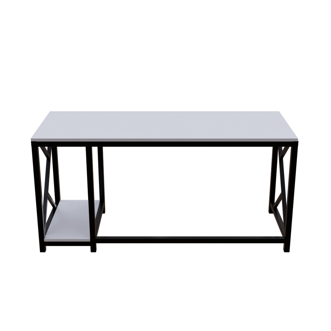 Patrick Computer Table With Open Storage | Computer Table | Study Table for Home