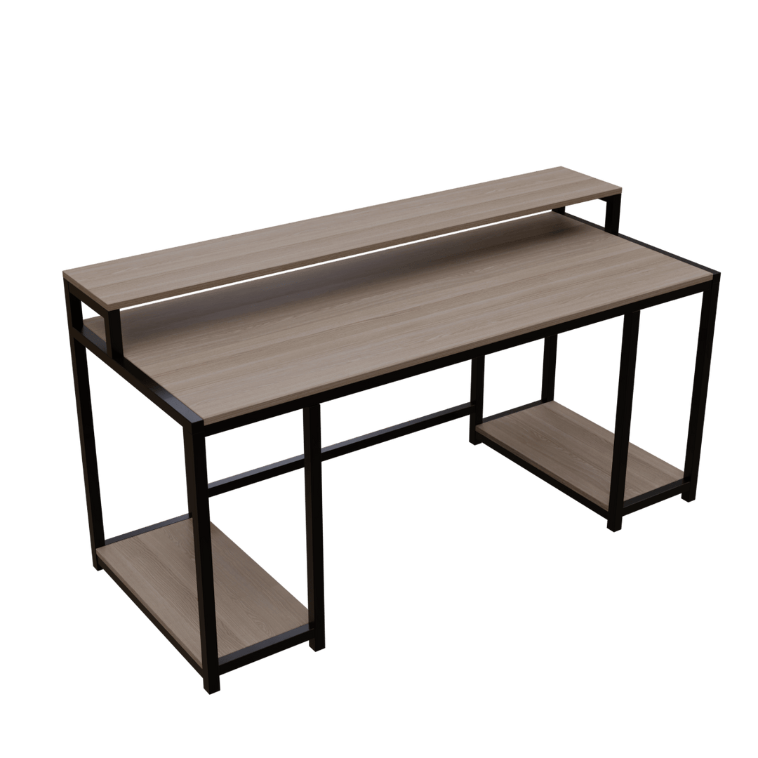 Nexus Computer Table With Open Storage | Computer Table | Study Table for Home