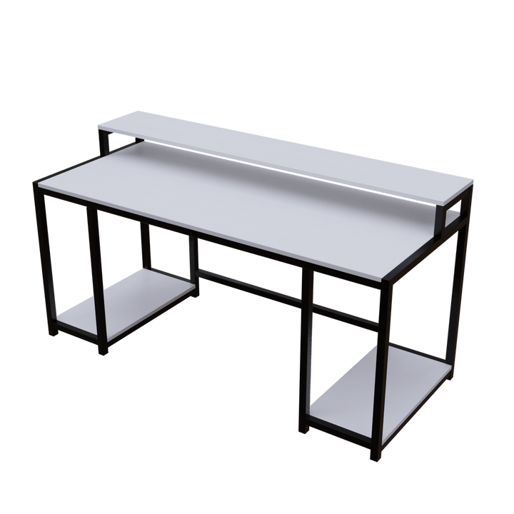 Nexus Computer Table With Open Storage | Computer Table | Study Table for Home