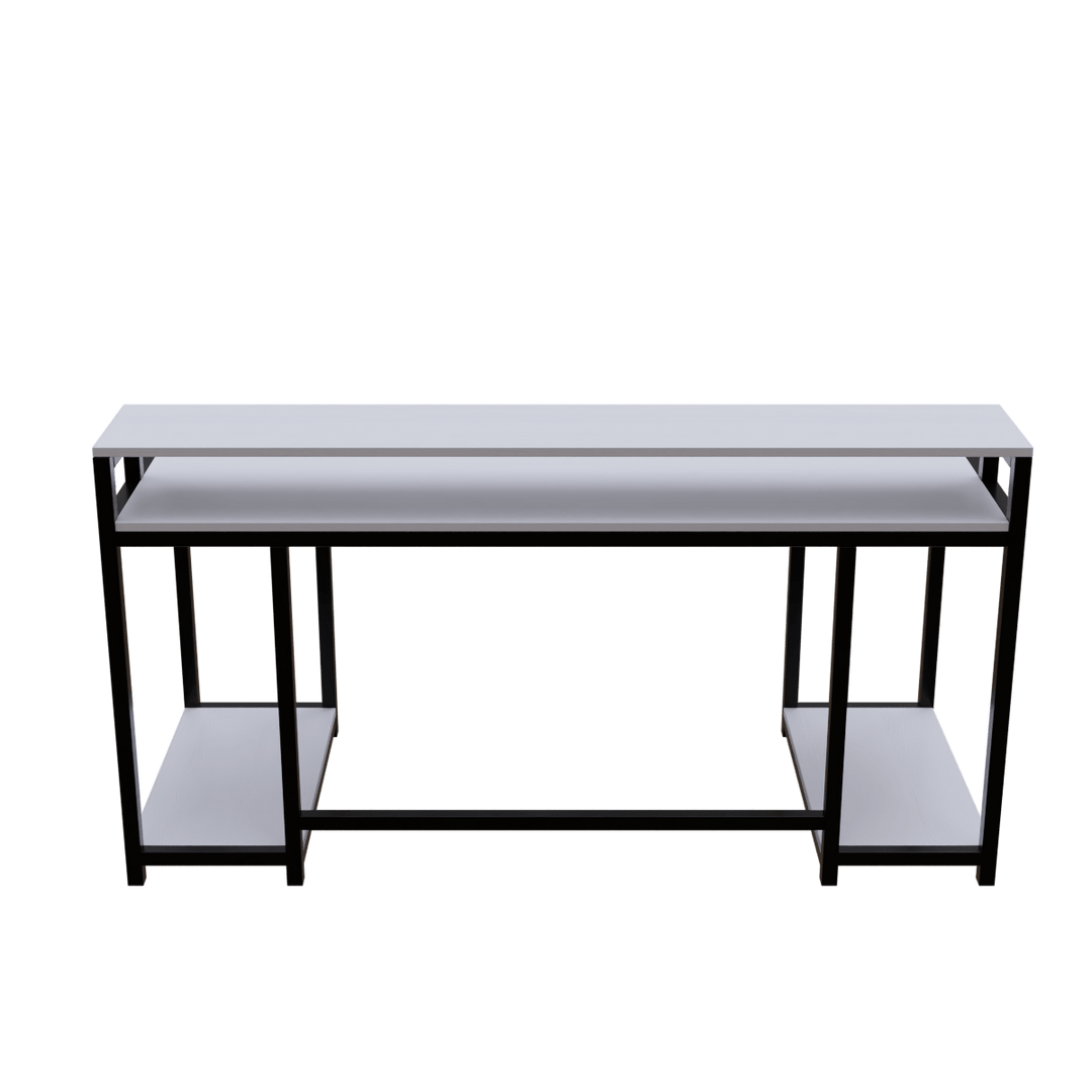 Nexus Computer Table With Open Storage | Computer Table | Study Table for Home