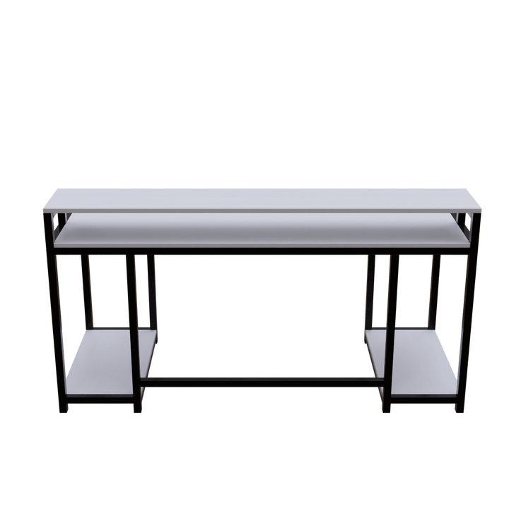 Nexus Computer Table With Open Storage | Computer Table | Study Table for Home