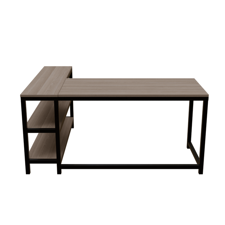 Optimus L shape desk with Storage Design | Computer Table | Study Table for Home