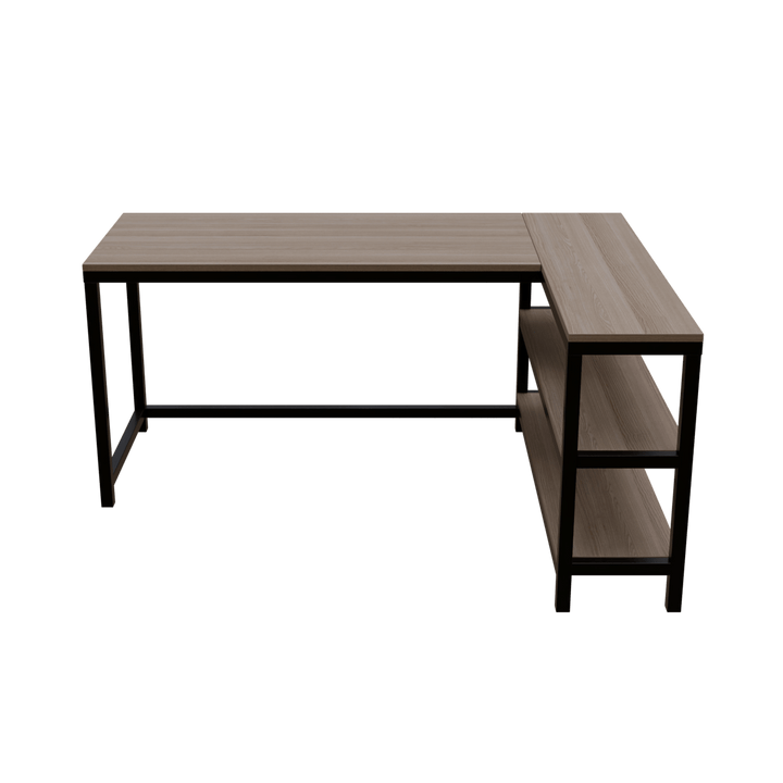 Optimus L shape desk with Storage Design | Computer Table | Study Table for Home