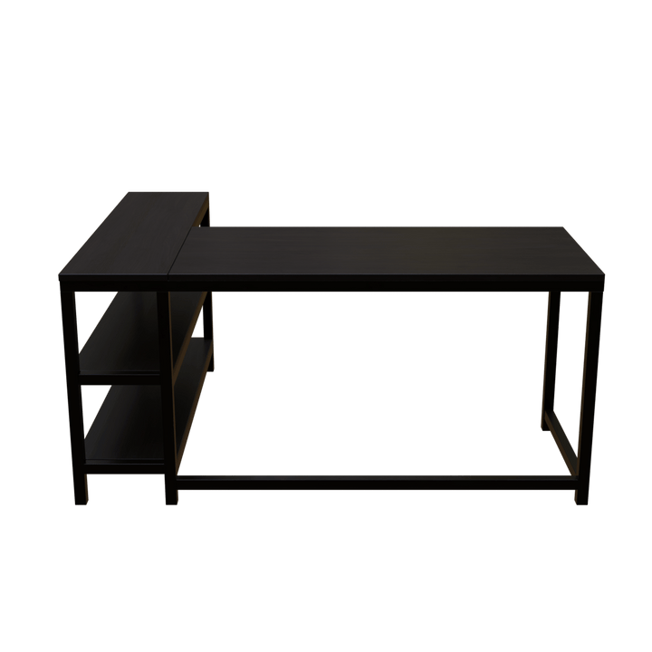 Optimus L shape desk with Storage Design | Computer Table | Study Table for Home
