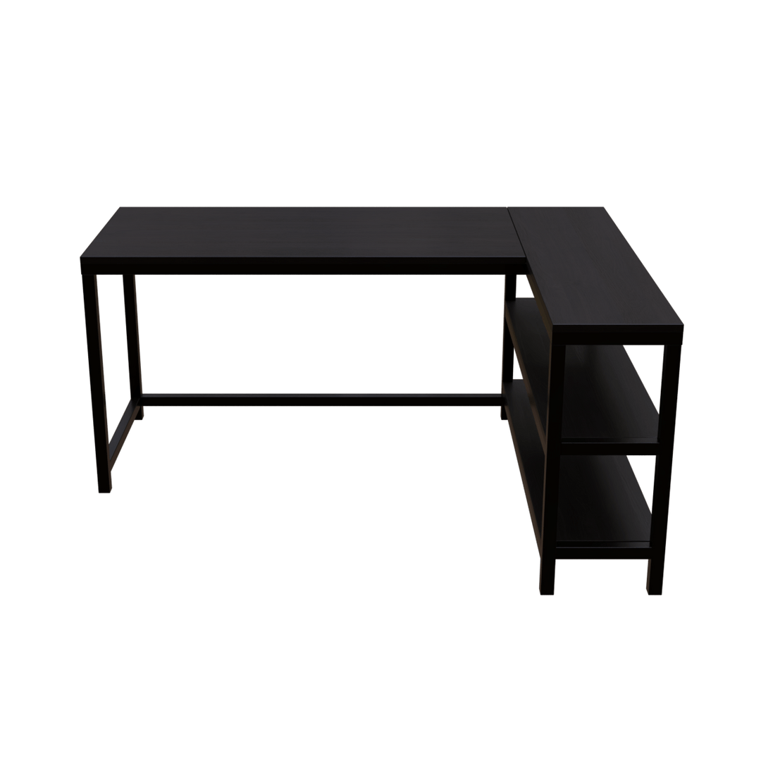 Optimus L shape desk with Storage Design | Computer Table | Study Table for Home