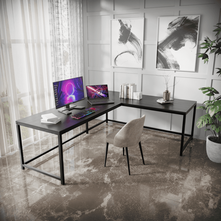 Marshal Computer Table With Open Storage | Computer Table | Study Table for Home