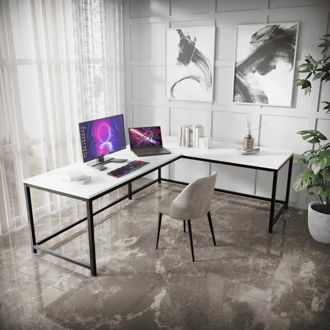 Marshal Computer Table With Open Storage | Computer Table | Study Table for Home