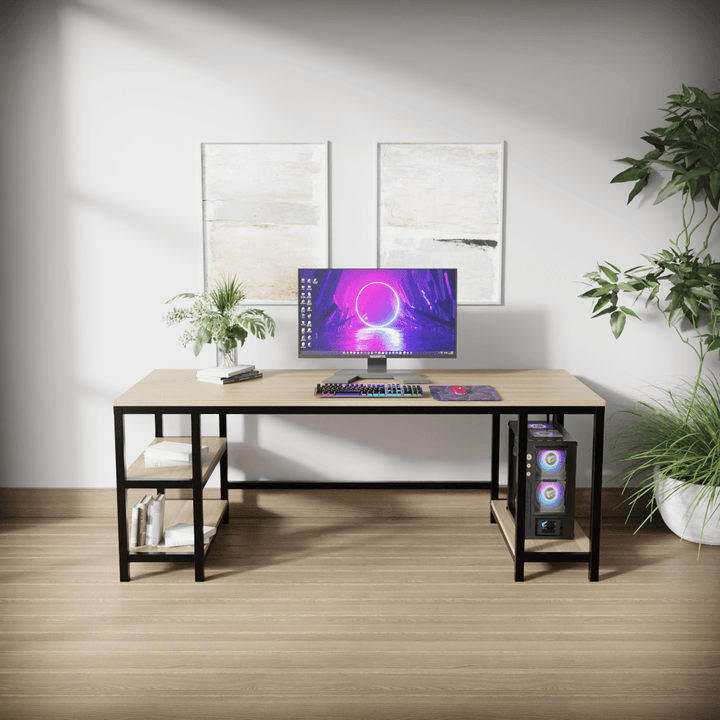 Jackson computer Table With Open Storage | Computer Table | Study Table for Home