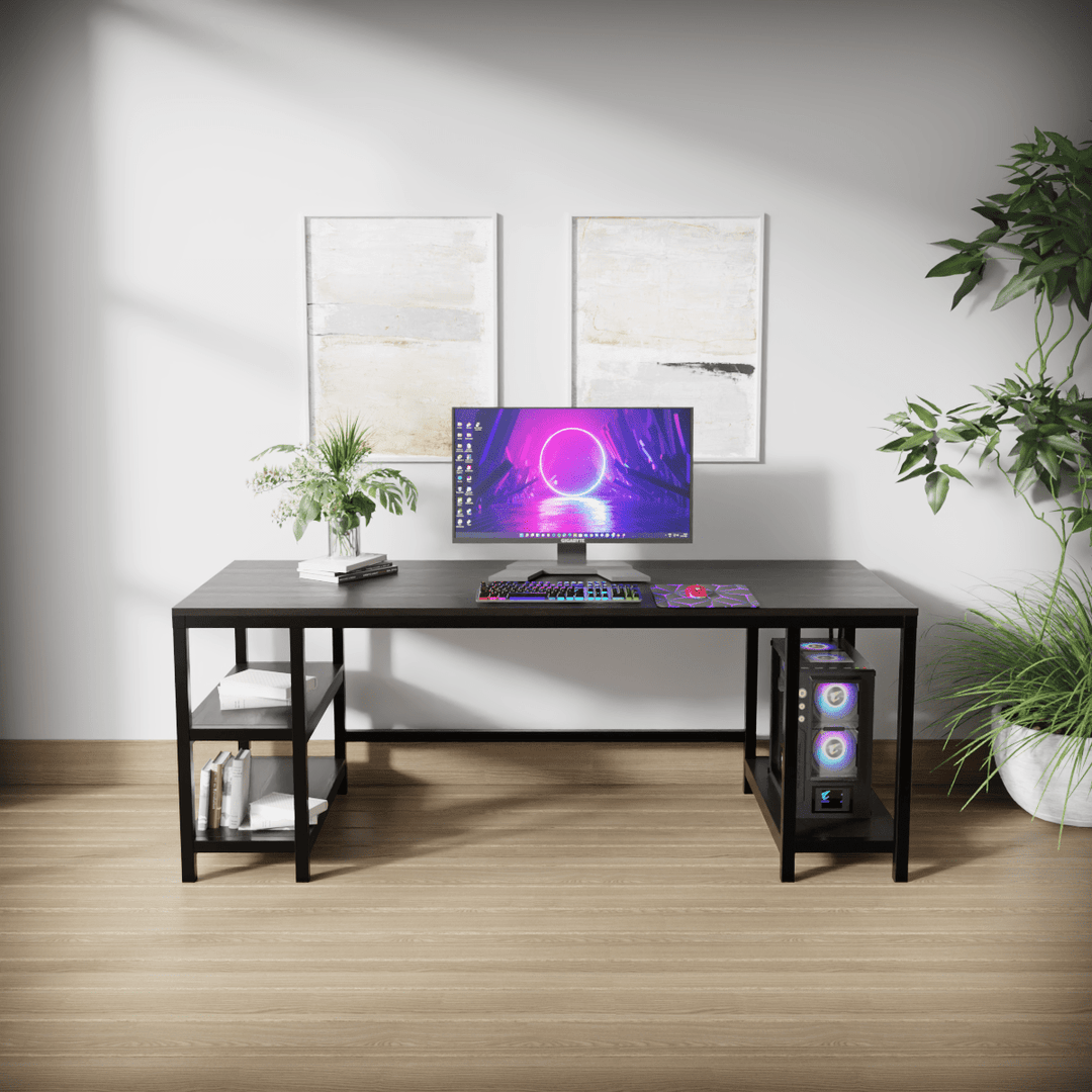 Jackson computer Table With Open Storage | Computer Table | Study Table for Home