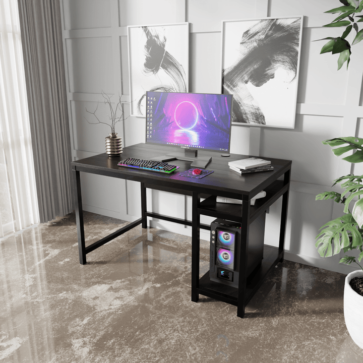 Carter Computer Table With Open Storage | Computer Table | Study Table for Home