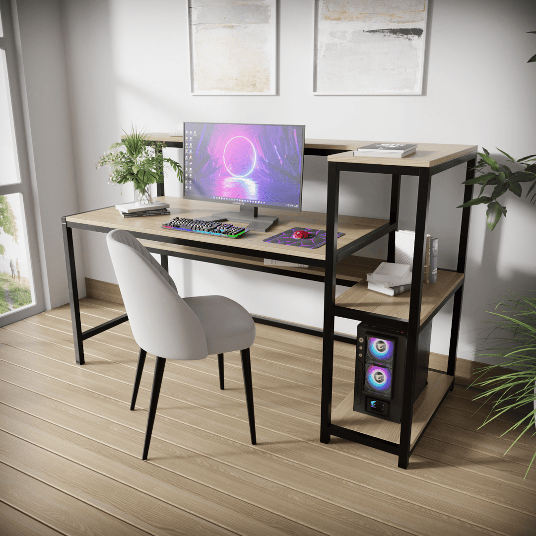 Fronx Computer Table With Open Storage | Computer Table | Study Table for Home