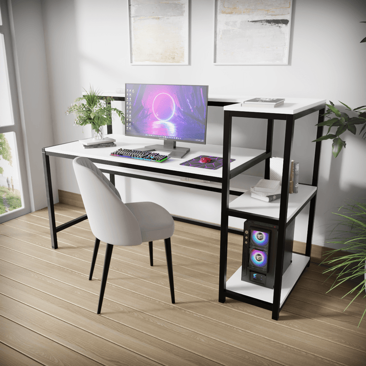 Fronx Computer Table With Open Storage | Computer Table | Study Table for Home