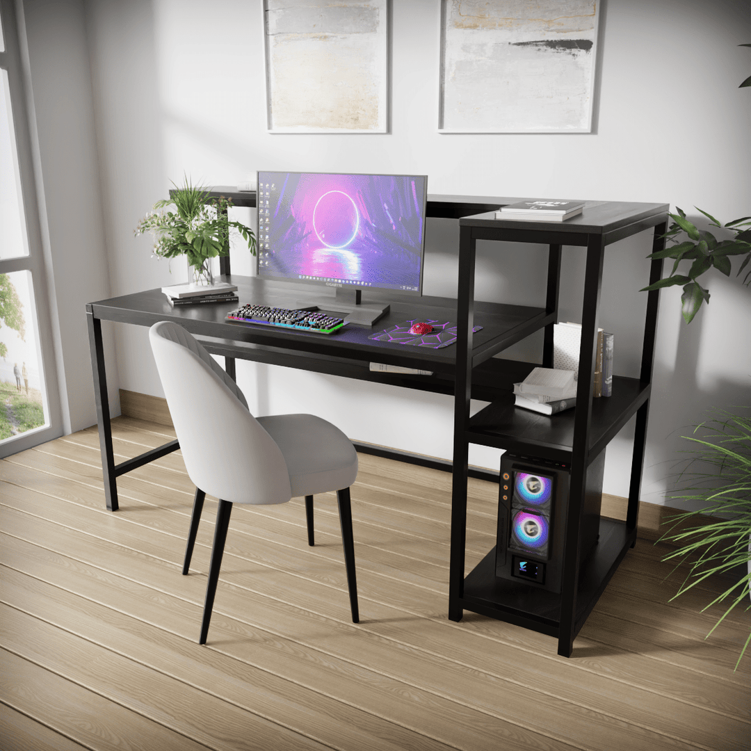 Fronx Computer Table With Open Storage | Computer Table | Study Table for Home