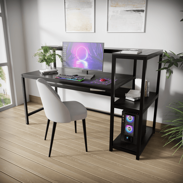 Fronx Computer Table With Open Storage | Computer Table | Study Table for Home