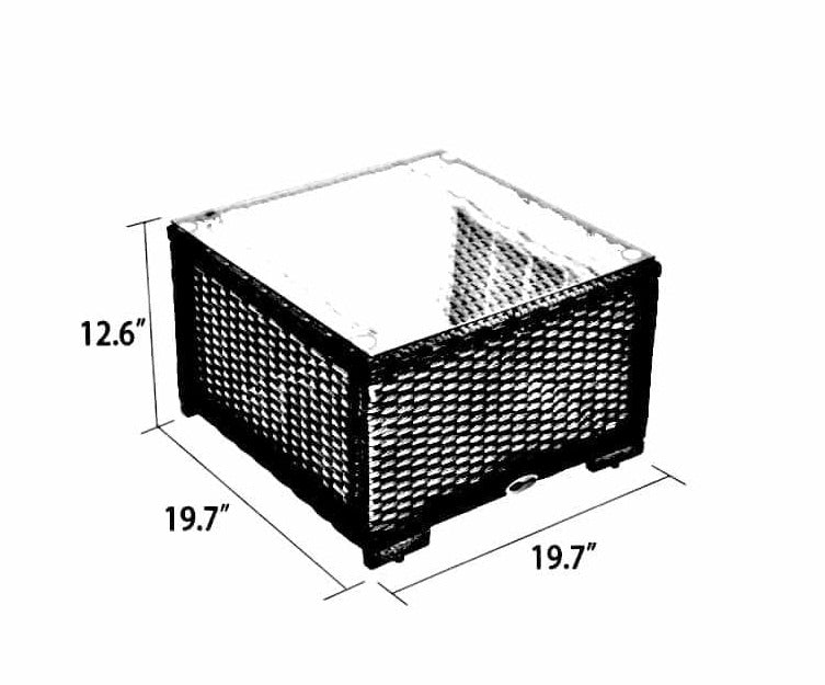 Eden Outdoor Swimming Poolside Lounger (Set of  2) With 1 Side Table (Brown)