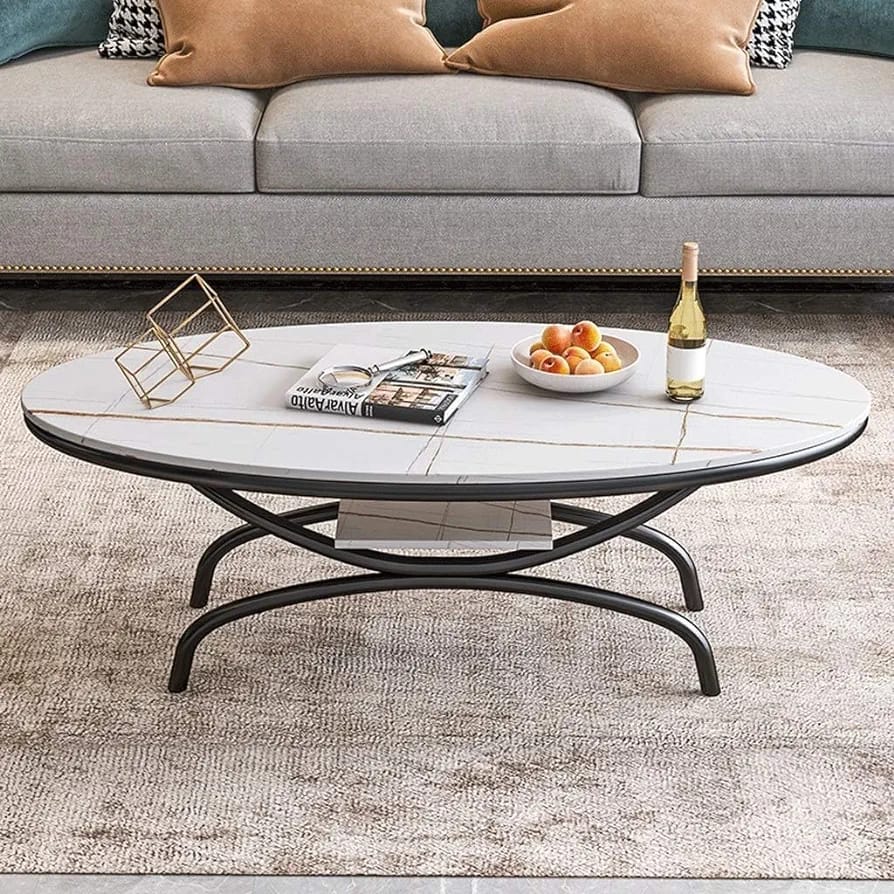 Mahita Stainless Steel Pvd Coated Coffee Table