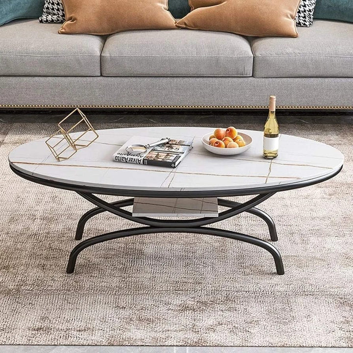 Mahita Stainless Steel Pvd Coated Coffee Table