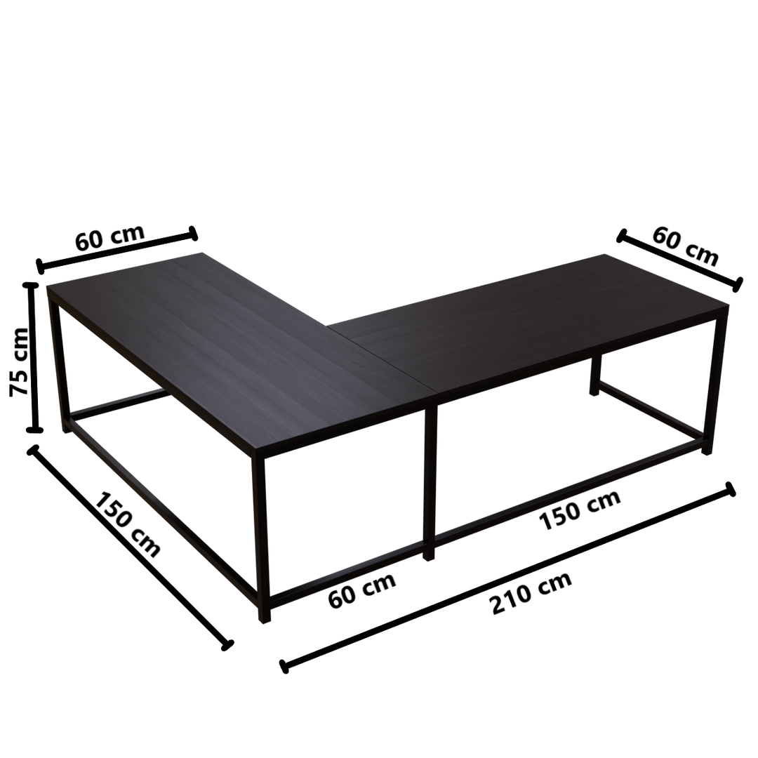 Marshal Computer Table With Open Storage | Computer Table | Study Table for Home