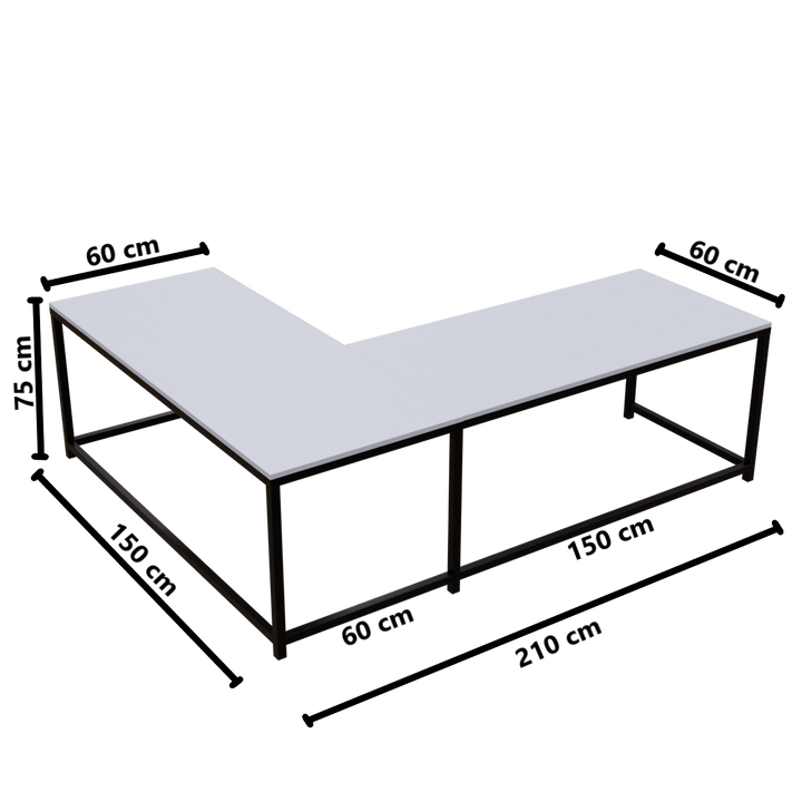 Marshal Computer Table With Open Storage | Computer Table | Study Table for Home