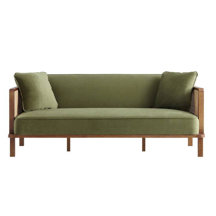 Savely Solid Wood Sheesham Sofa Come Bed for Living Room