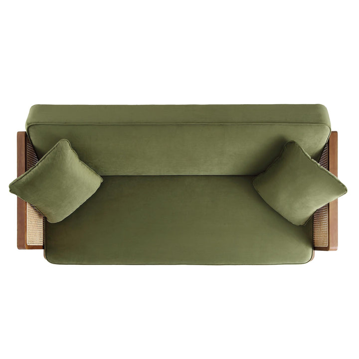 Savely Solid Wood Sheesham Sofa Come Bed for Living Room