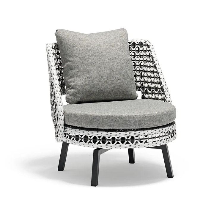 Bufil Outdoor Garden Balcony Sofa Set 2 Seater,2 Single seater and 2 Center Table Set (Grey)